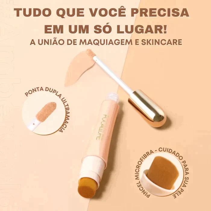 ✨ Base Femitta Focallure 2 em 1 – Anti Rugas
