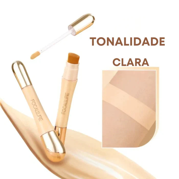✨ Base Femitta Focallure 2 em 1 – Anti Rugas