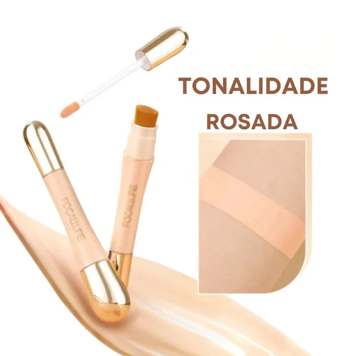 ✨ Base Femitta Focallure 2 em 1 – Anti Rugas
