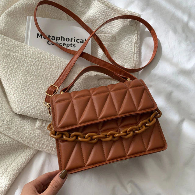 👜 Bolsa Feminina de Mão Modelo Forever Chocolate – Elegância e Praticidade em Cada Detalhe