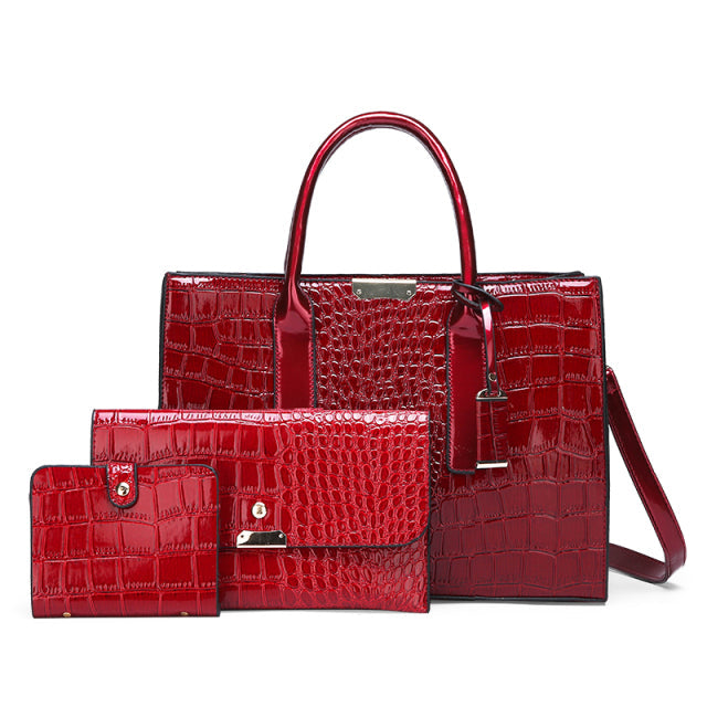 👜 Bolsa Feminina Modelo Nelly – Elegância e Praticidade em Cada Detalhe + 2 CARTEIRAS DE BRINDE