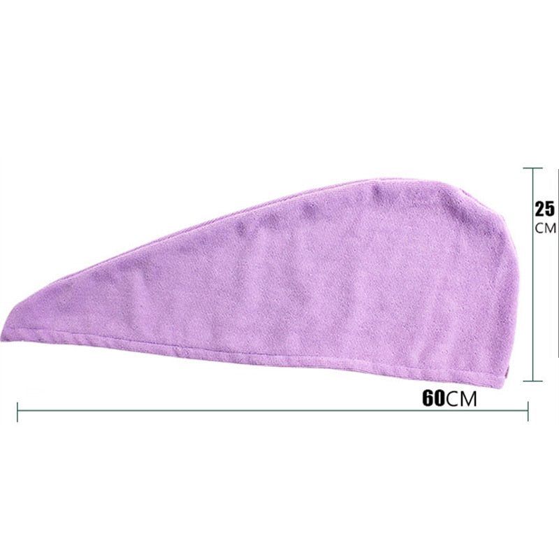 💖 Toalha de Microfibra Para Cabelo Clean Hair – Secagem Rápida e Proteção Total