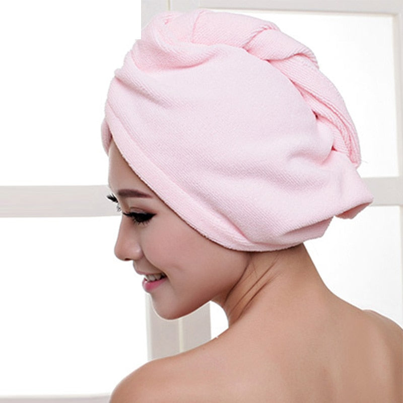 💖 Toalha de Microfibra Para Cabelo Clean Hair – Secagem Rápida e Proteção Total